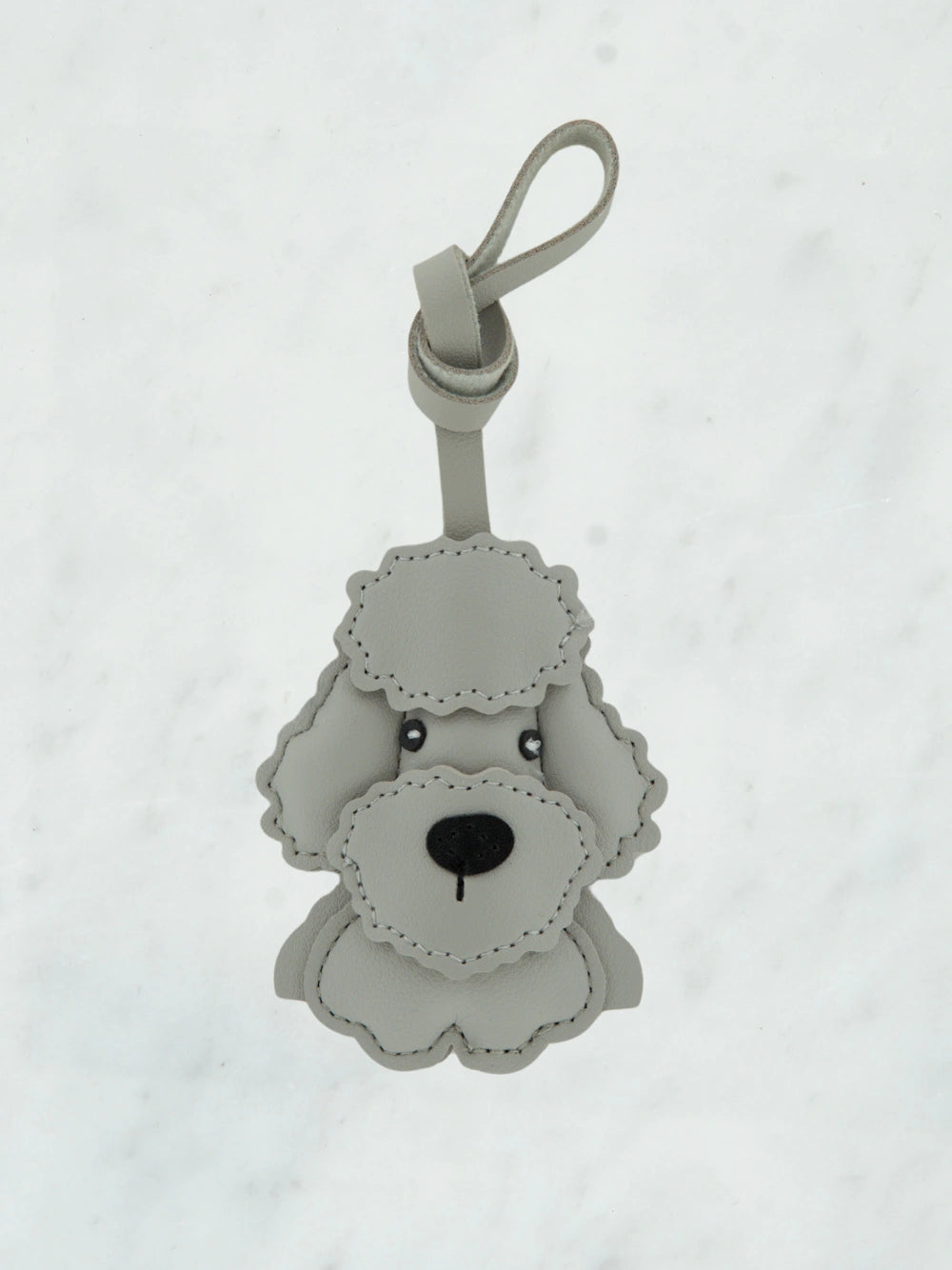 Schnauzer dog bag charm