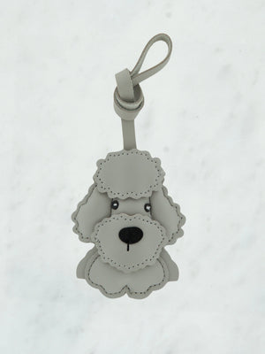 Schnauzer dog bag charm