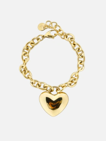 Super chunky armband met hart