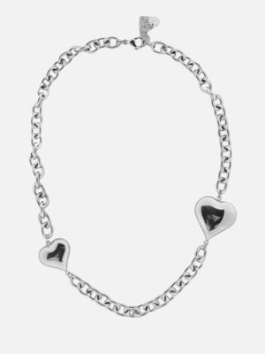 Super chunky ketting met harten