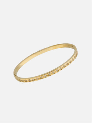 Super rhinestone bangle