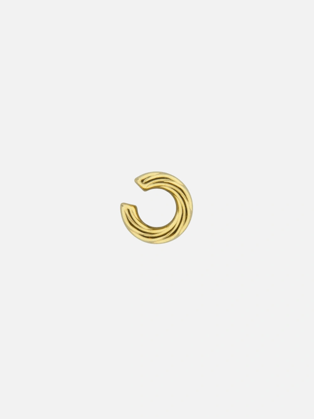 Swirl ear cuff