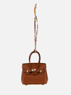 Tiny luxe tote bag charm