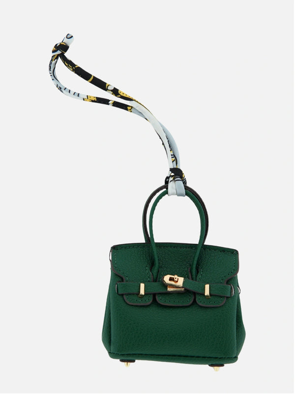 Tiny luxe tote bag charm