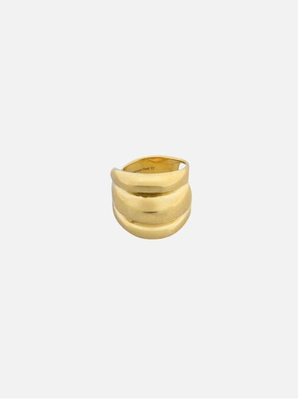 Triple layered ring